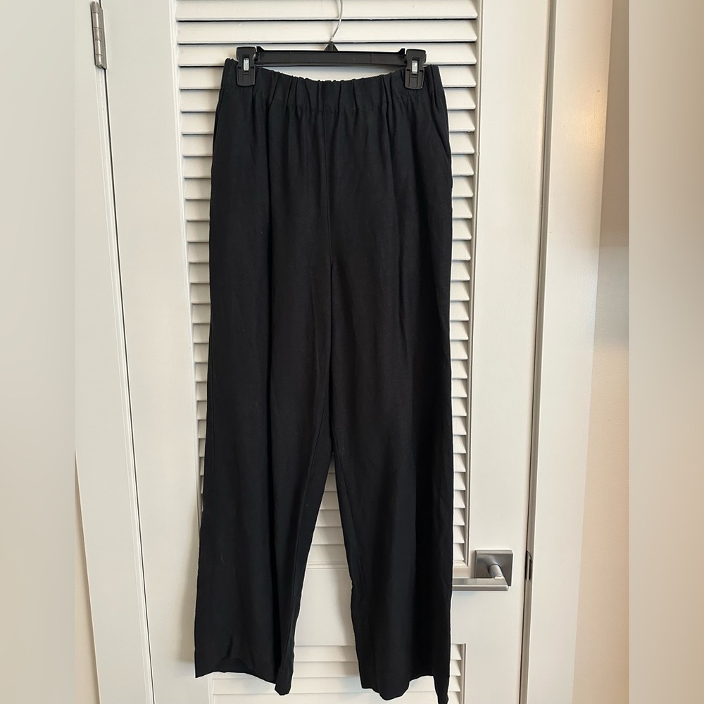 Madewell Black Textured Pants